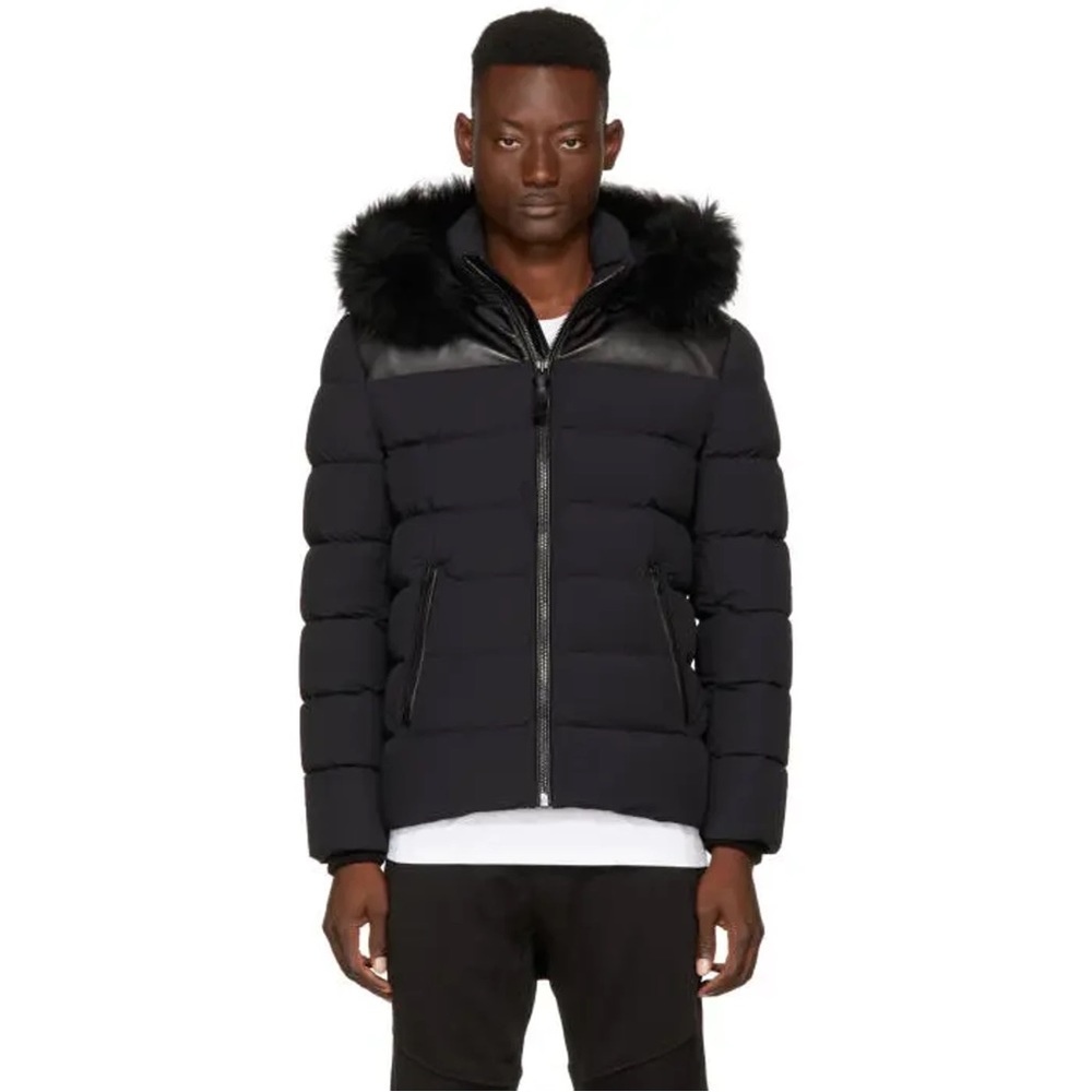 Mackage Black Ronin Puffer Size 38
